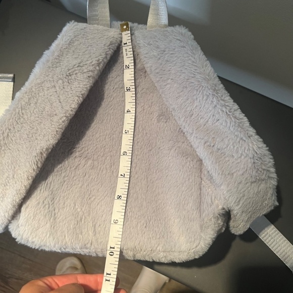 Mini fur back pack grey - Picture 6 of 9